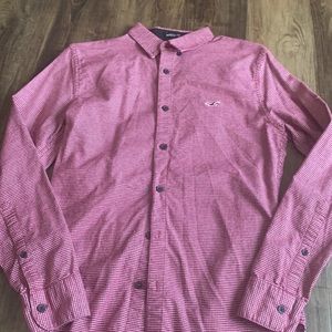Hollister Epic Flex Stretch Muscle Fit Button Down Shirt
